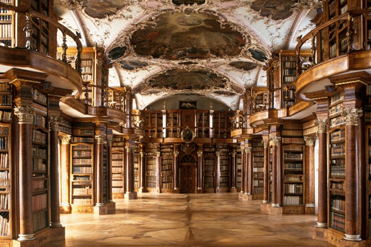 Top 10: legszebb könyvtárak